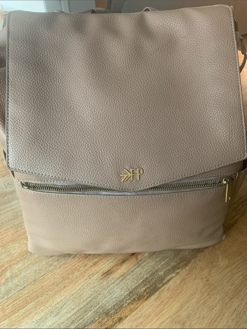Freshly Picked Beige Diaper Bag